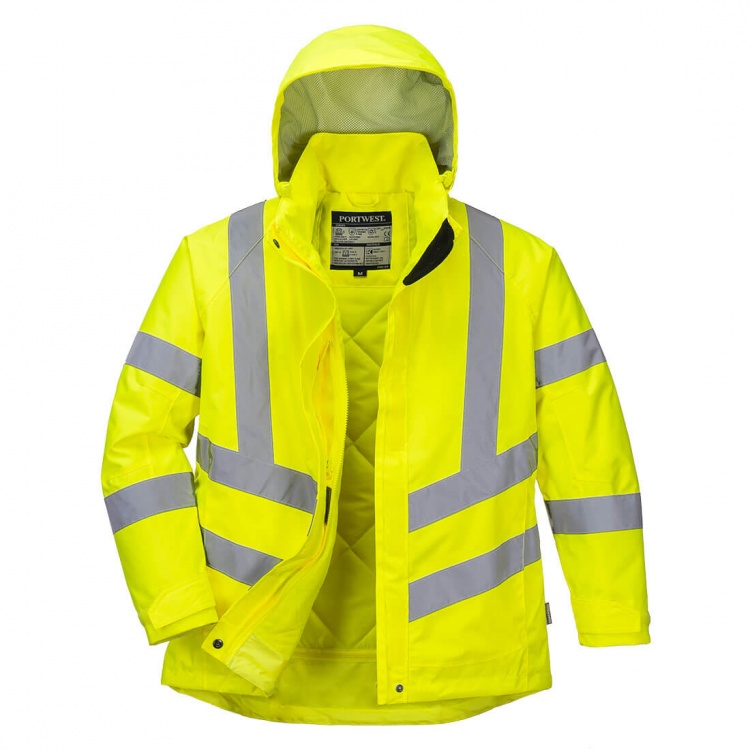 Portwest LW74 Women's Hi-Vis Winter Jacket 190g